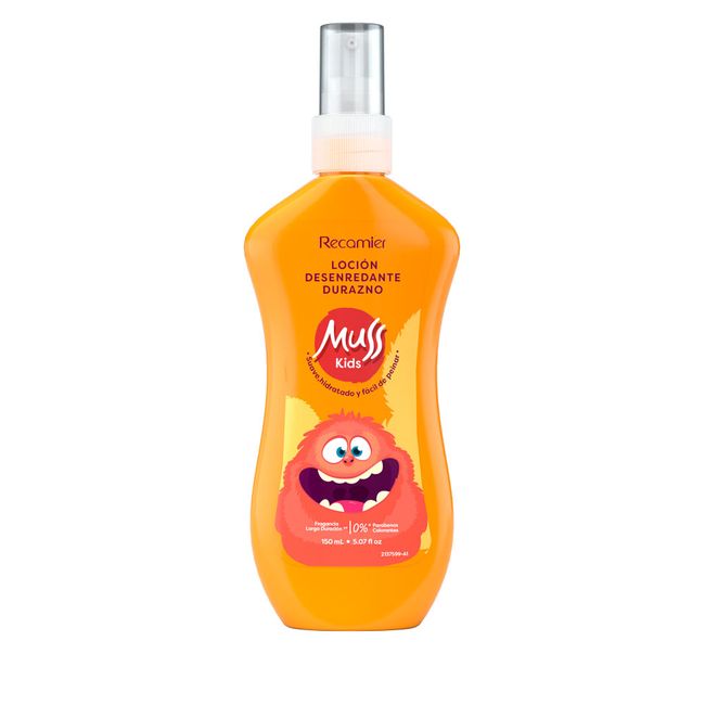 MUSSKIDS_LOCIONDESENREDANTEDURAZNO_150ML_FRENTE