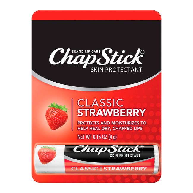 Bálsamo Labial Chapstick Fresa x1