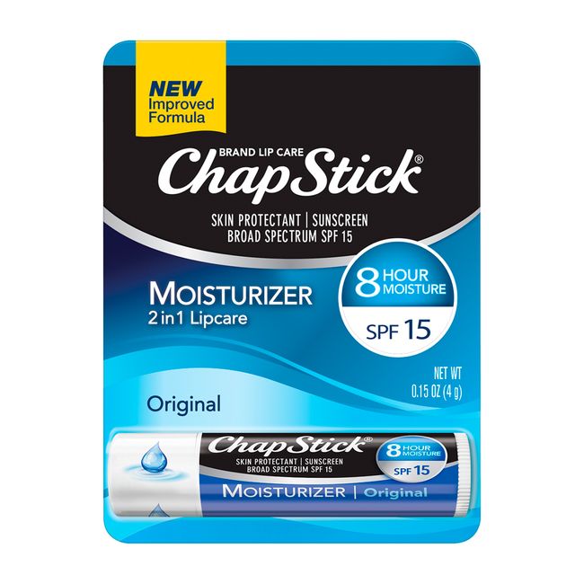 Bálsamo Labial Chapstick Hidratante 8hr x1