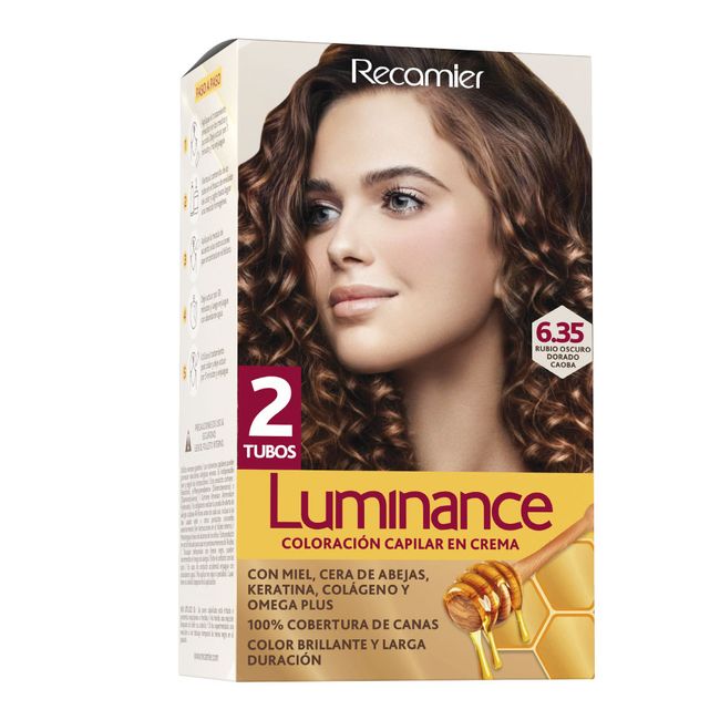 Tinte Luminance # 6.35 Rubio oscuro dorado caoba