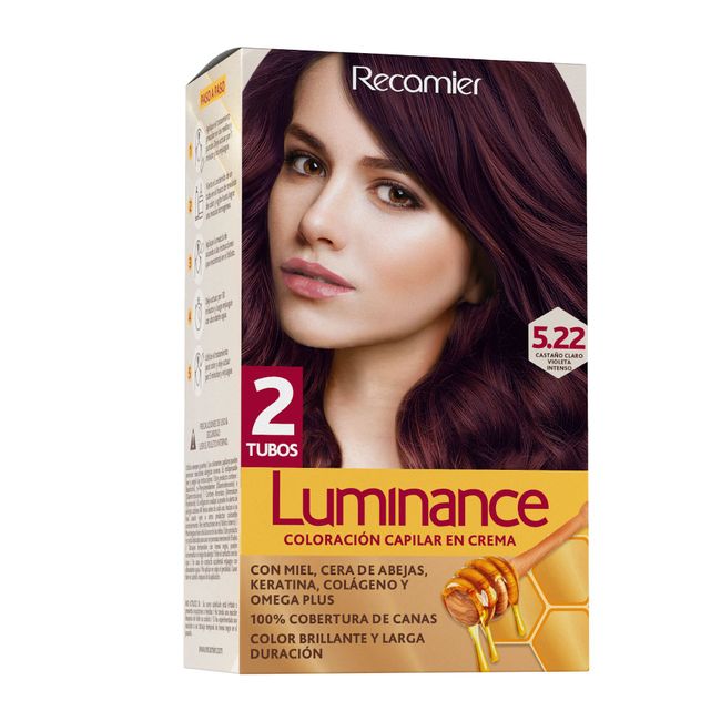 Tinte Luminance # 5.22 Castaño Claro Violeta intenso