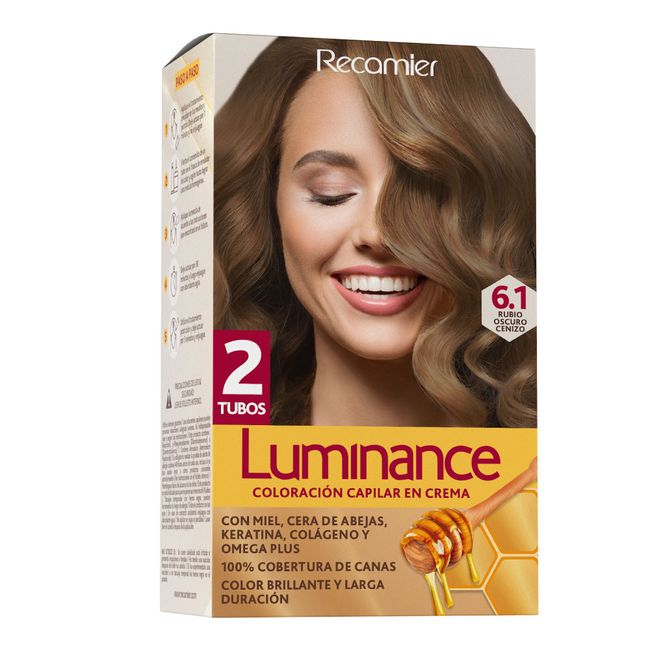 Tinte Luminance # 6.1 Rubio Oscuro Cenizo