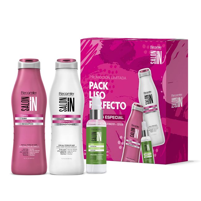 Pack Salon In Duo Liss Control 300ml + Serum Ultra Force 85ml