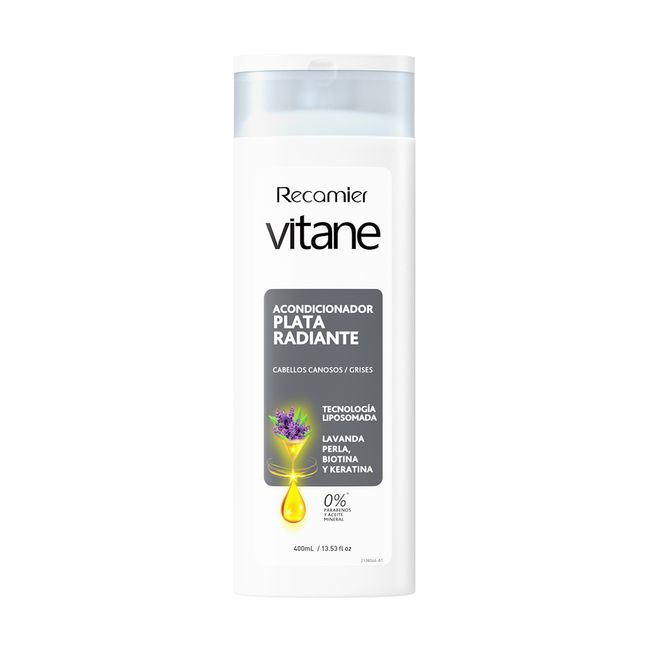 Acondicionador Plata Radiante Vitane 400ml