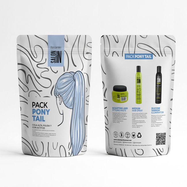 Pack Pony Tail - Salon In