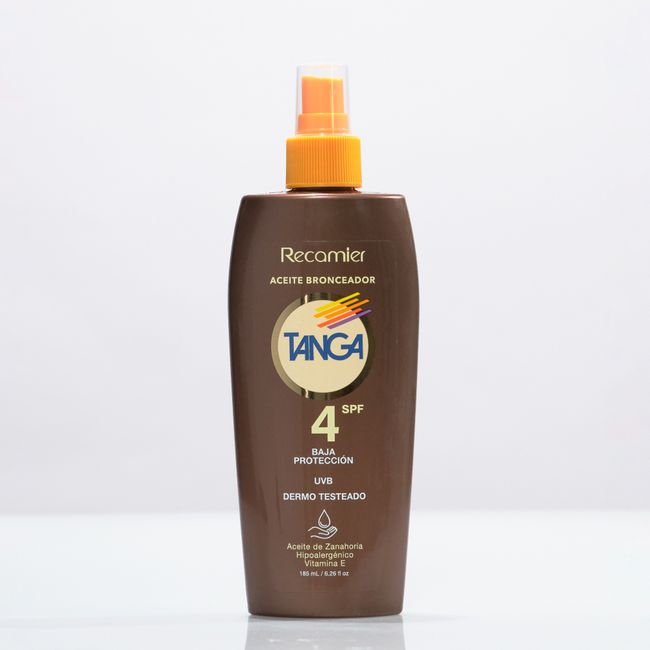 Tanga SPF 4 Aceite Bronceador x 185 ml Tanga SPF 4 Aceite Bronceador x 185ml