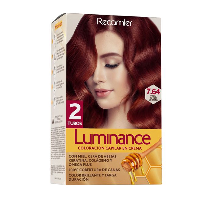 Tinte Luminance # 7.64 Rubio Rojizo Cobrizo